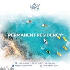 For a permanent residency Buy in Cyprus NOW! 0