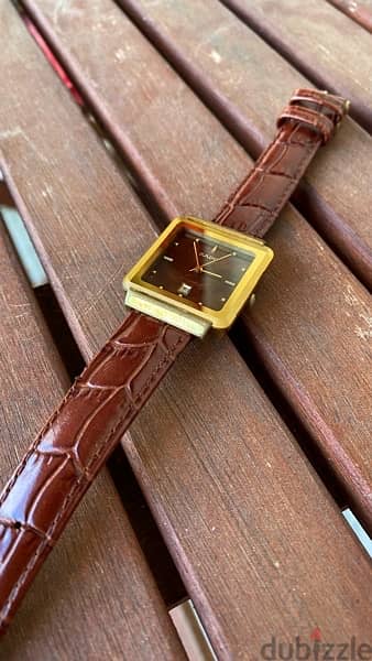 Rado “Tiger Eye” Gold Plated Automatic Watch 4