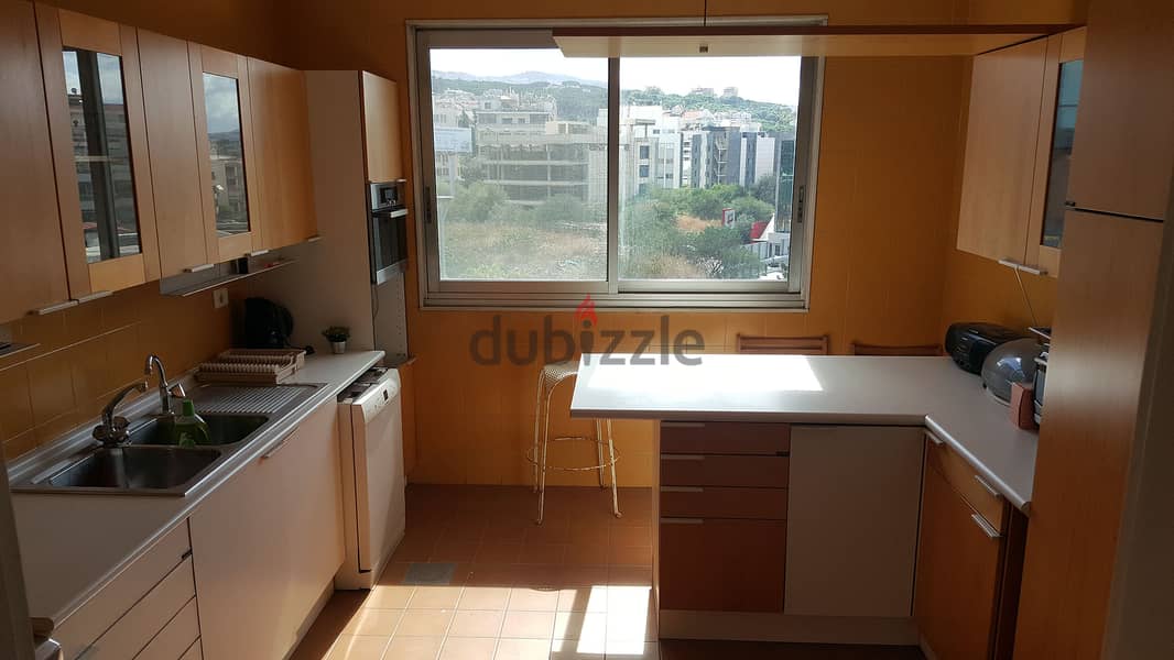 L03648-Semi Furnished Apartment For Rent in Hazmieh 1