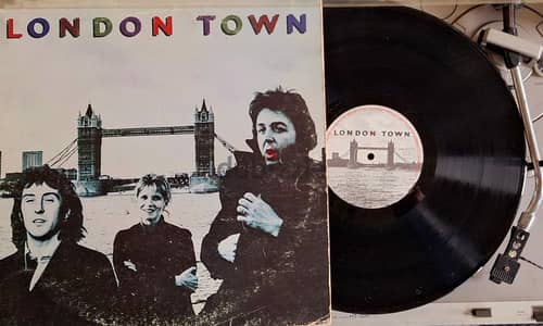 LONDON Town _ wings - VinyLP