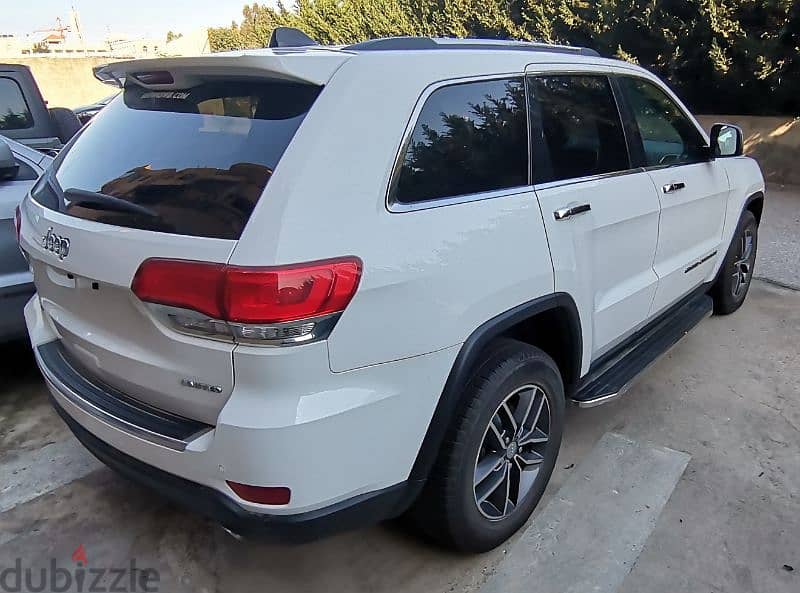 Jeep Grand Cherokee Limited 2018 4WD White on Black 79107040 3