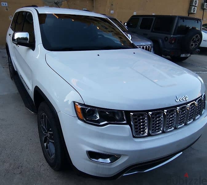 Jeep Grand Cherokee Limited 2018 4WD White on Black 79107040 1