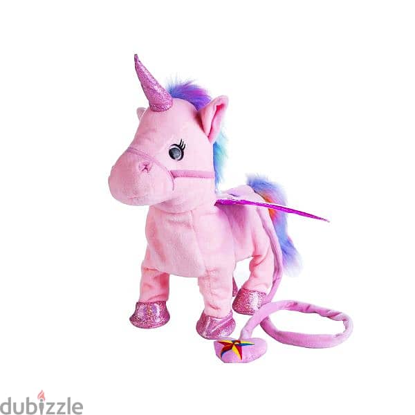 Electric Walking Unicorn Plush Toy 2