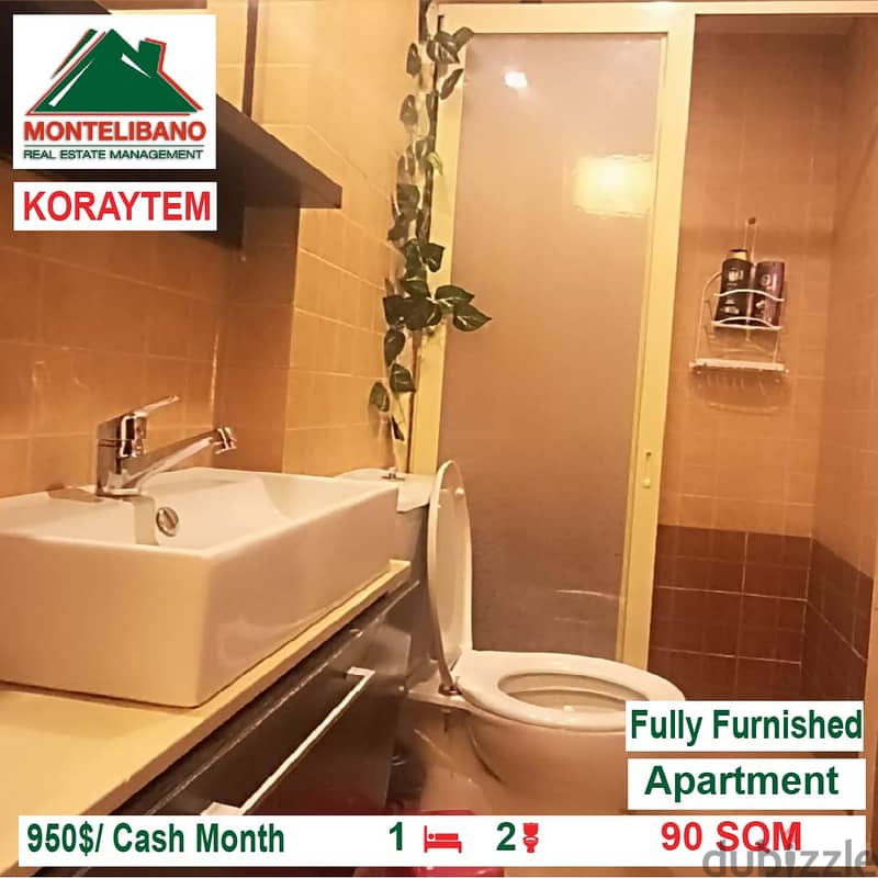 950$/Cash Month!! Apartment for rent in Koraytem!! 3