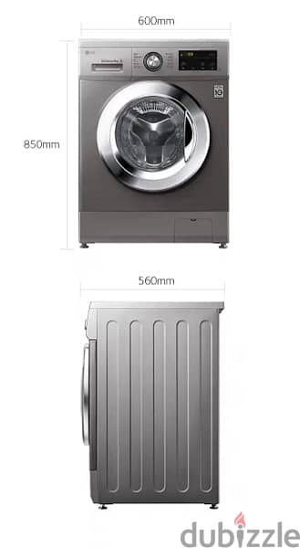 LG 8KG Washing Machine Chrome Knob FH2J3TNG5 8