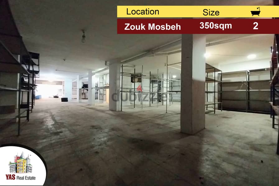 Zouk Mosbeh 350m2 | Warehouse | Perfect Investment | IV 0