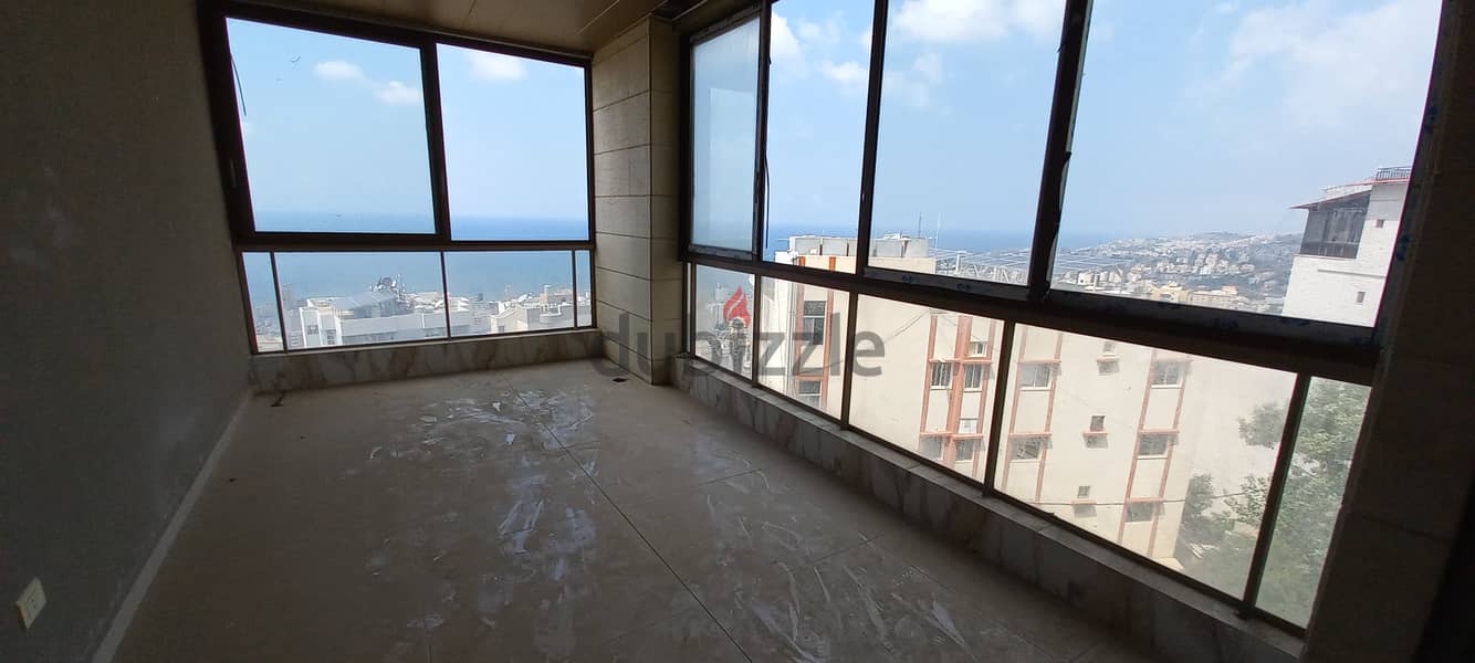 Sea View Overlooking Apartment in Jal El Dib for rent 0