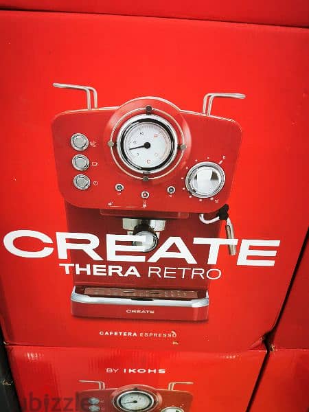 THERA RETRO - Espresso coffee maker - Create