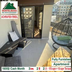 1600$/Cash Month!! Apartment for rent in Achrafieh Rmeil!! 0