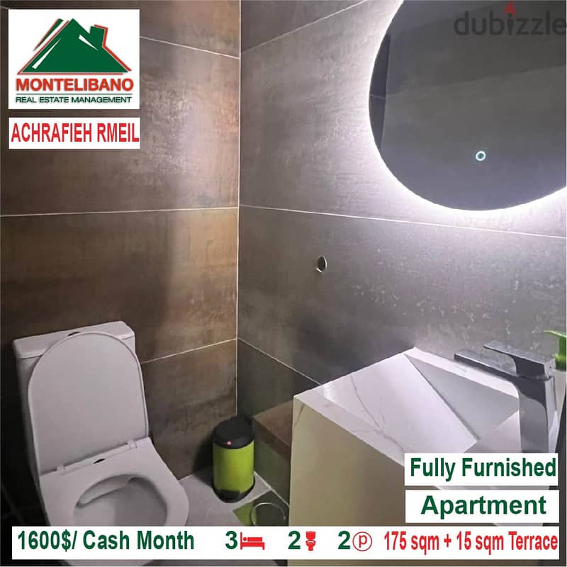 1600$/Cash Month!! Apartment for rent in Achrafieh Rmeil!! 4