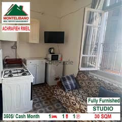 350$/Cash Month!! Studio for rent in Achrafieh Rmeil!! 0
