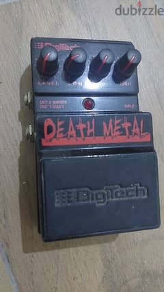 Digitech Death Metal pedal for electric guitar 0