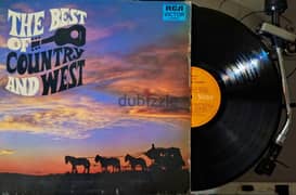 the best of country and west - vinyLP