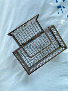 Cage Stainless Clutch Bag - Stylish