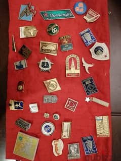 Soviet pins. chose anyone for $1. minimum order is $8 0