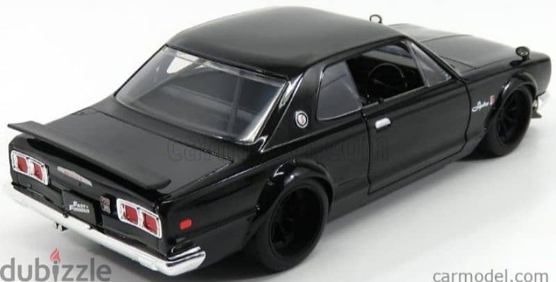 Nissan 2000GT-R Skyline (1973) diecast car model 1:24 2