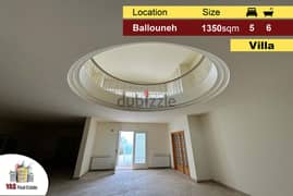 Ballouneh 1350m2 | Villa | Excellent Condition | Prime Location |Uniqu