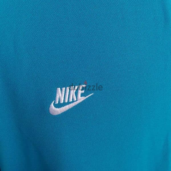 Original "Nike Sportswear" Blue Track Top Jacket Size Men's Med/Lar 4