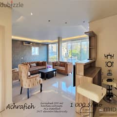 Ashrafieh | 24/7 Electricity | Fully Furnished/Equipped 3 Bedrooms Ap 0
