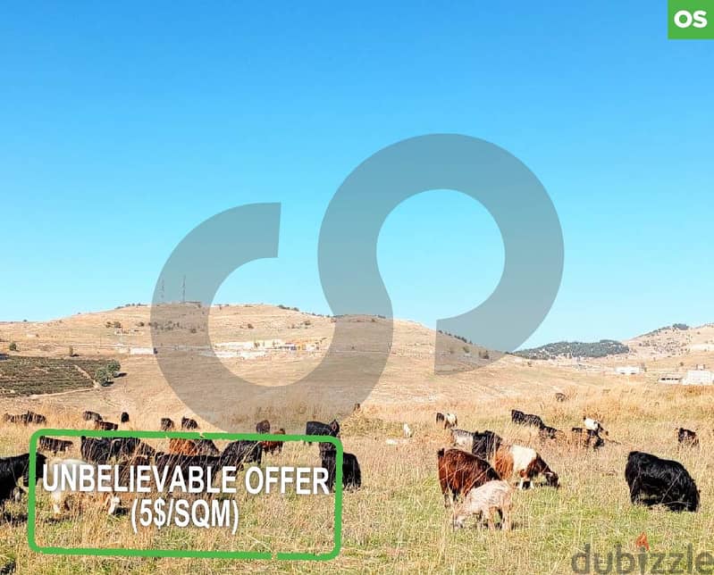 6907sqm land is for sale in Ain Dara/عين دارة REF#OS98457 0