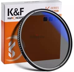 Camera Variable ND Filter 9 stops