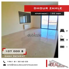 Apartment for sale in dhour zahle 120 SQM REF#AB16015