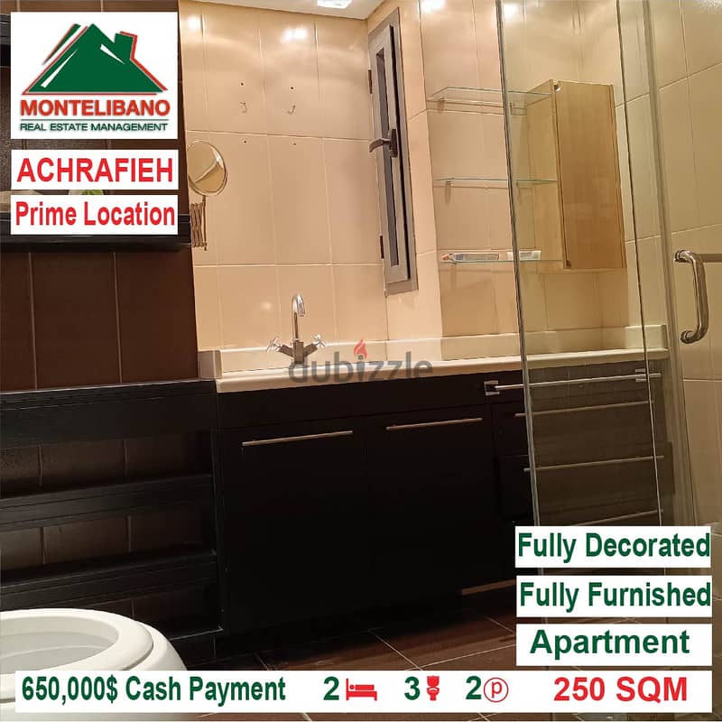 650,000$Cash Payment! Apartment for sale in Achrafieh! Prime Location! 11
