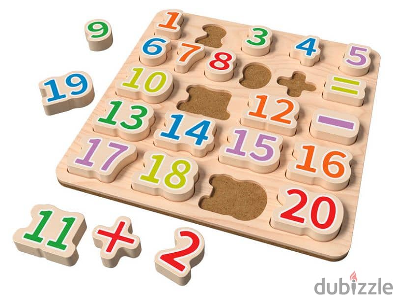 maths puzzle wood toy 2