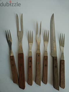 Vintage cutlery set for barbecue - Not Negotiable