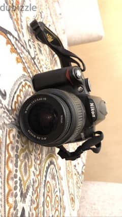 Nikon d5000 with lens