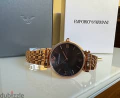 The new Emporio Armani lady's jewelery watch