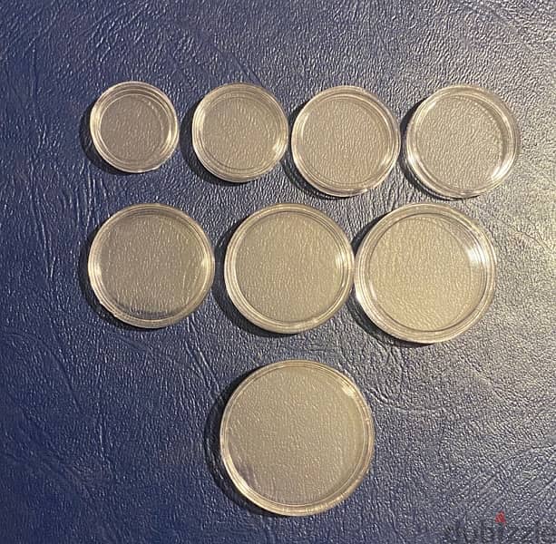 كبسولات لحفظ العملات المعدنية 0