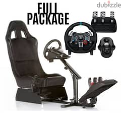 Logitech Full playseat package gaming with G29 + shifter 0
