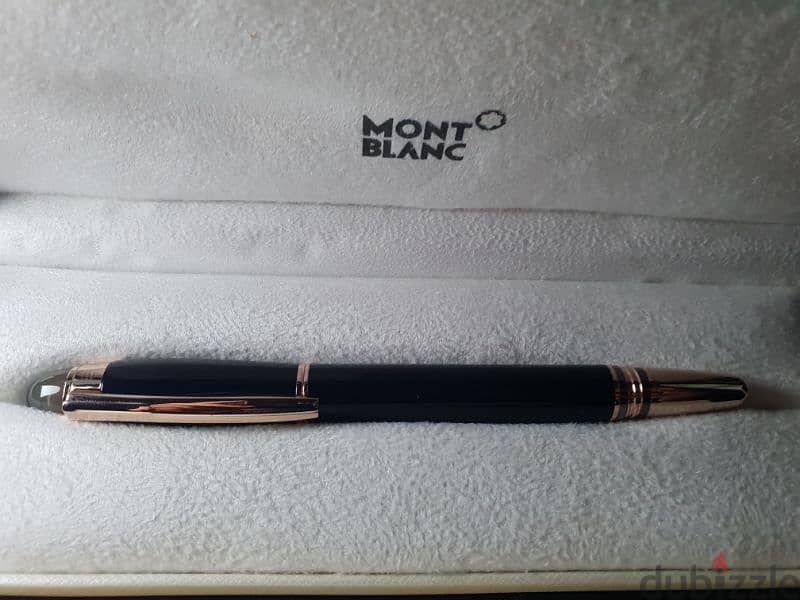 Mont Blanc StarWalker Rose Gold Plated Fountain Pen 4