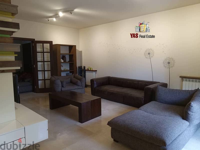 Ballouneh 210m2 | 180m2 Garden | Mint Condition | Furnished | View | 3