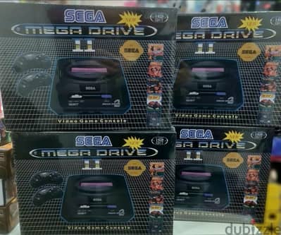 Sega mega drive replica with 100 games preloaded