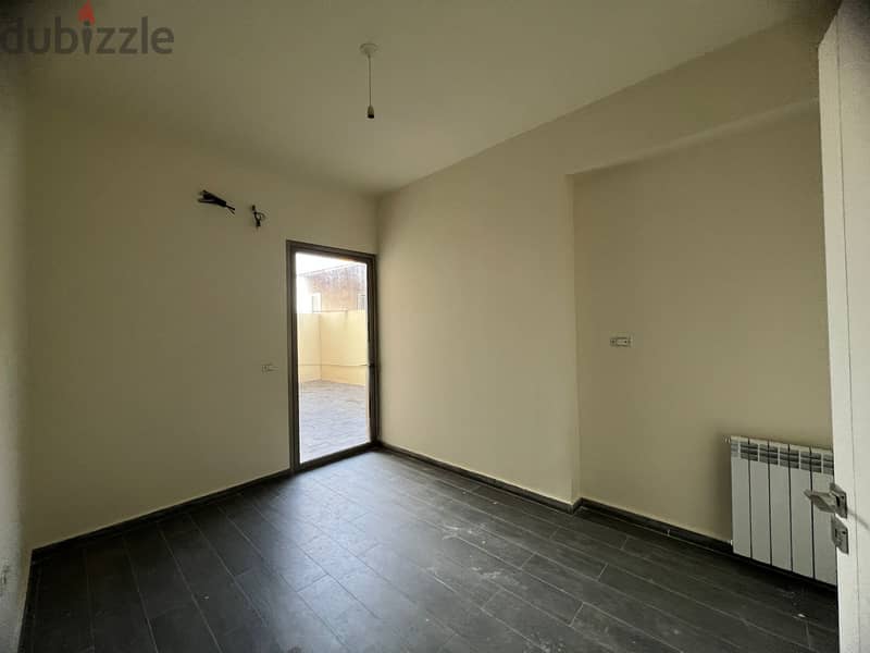 120 m2 apartment + 65m2 terrace + open sea view for sale Kfaryassein 2
