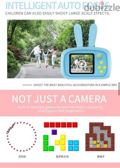 Smart Camera for kids with shooting photo games