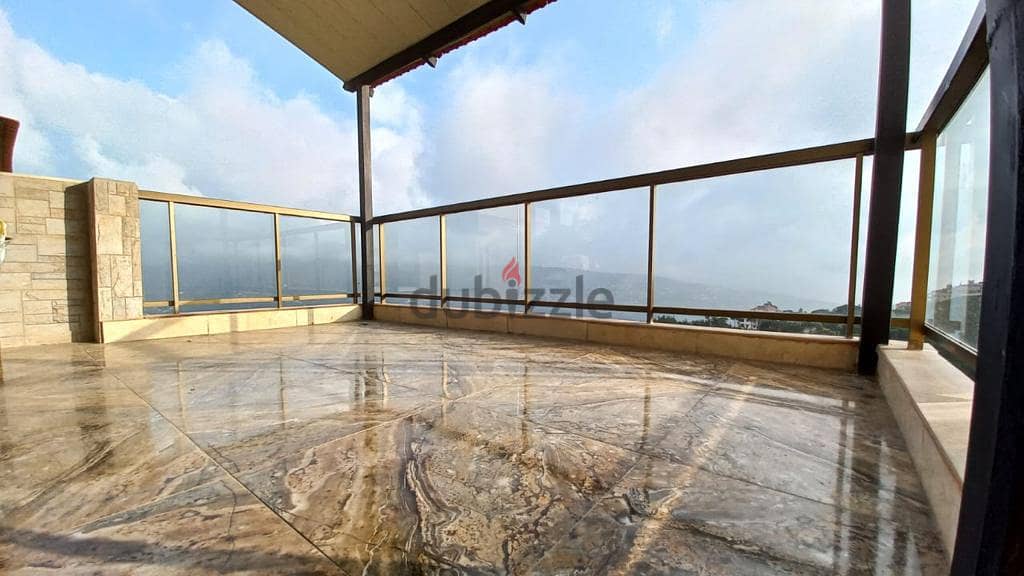 440 m2 duplex +terrace+panoramic view for sale in Mar Moussa El Douar 2