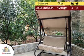 Zouk Mosbeh 120m2 | 80m2 Terrace | Prime Location | GO | 0