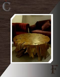 massif wood coffee table