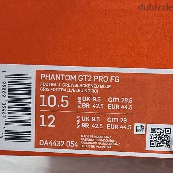 nike phantom. gt2 elite pro edition bought from. ebay usa at 170$ 5