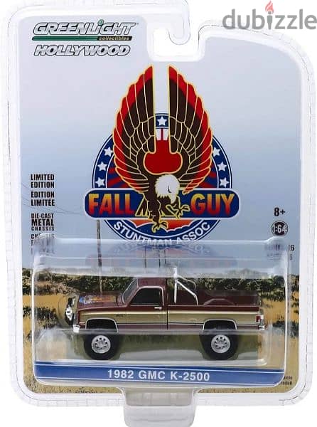 1982 GMC K2500 ,(TV Series Fall Guy) diecast car model 1;64. 0