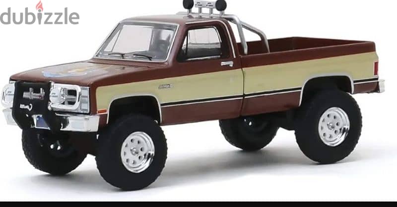 1982 GMC K2500 ,(TV Series Fall Guy) diecast car model 1;64. 1