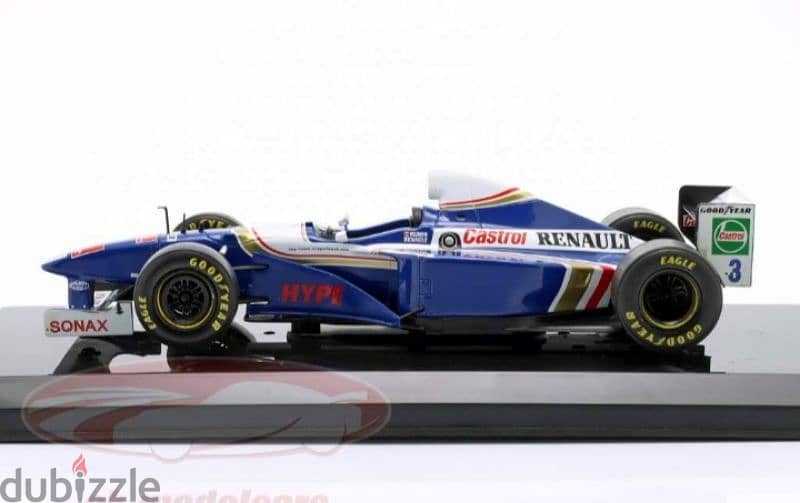 J. Villeneuve Williams FW19 (1997) diecast car model 1:24. 2