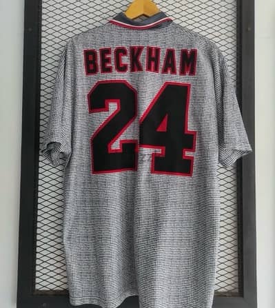 Manchester United 1992 Beckham vintage special edition umbro jersey