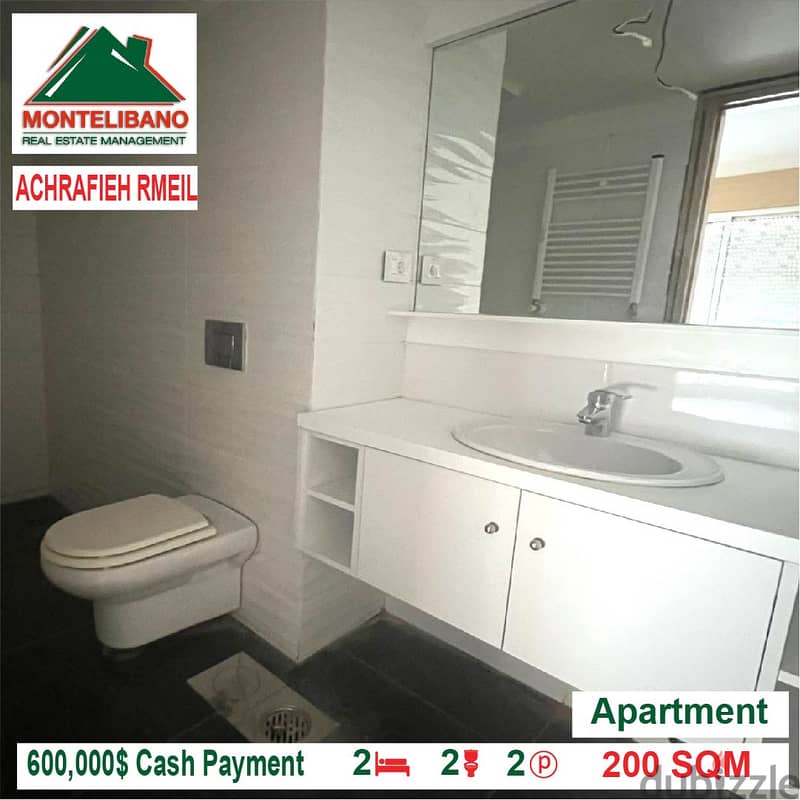 600,000$ Cash Payment!! Apartments for sale in Achrafieh Rmeil!! 3