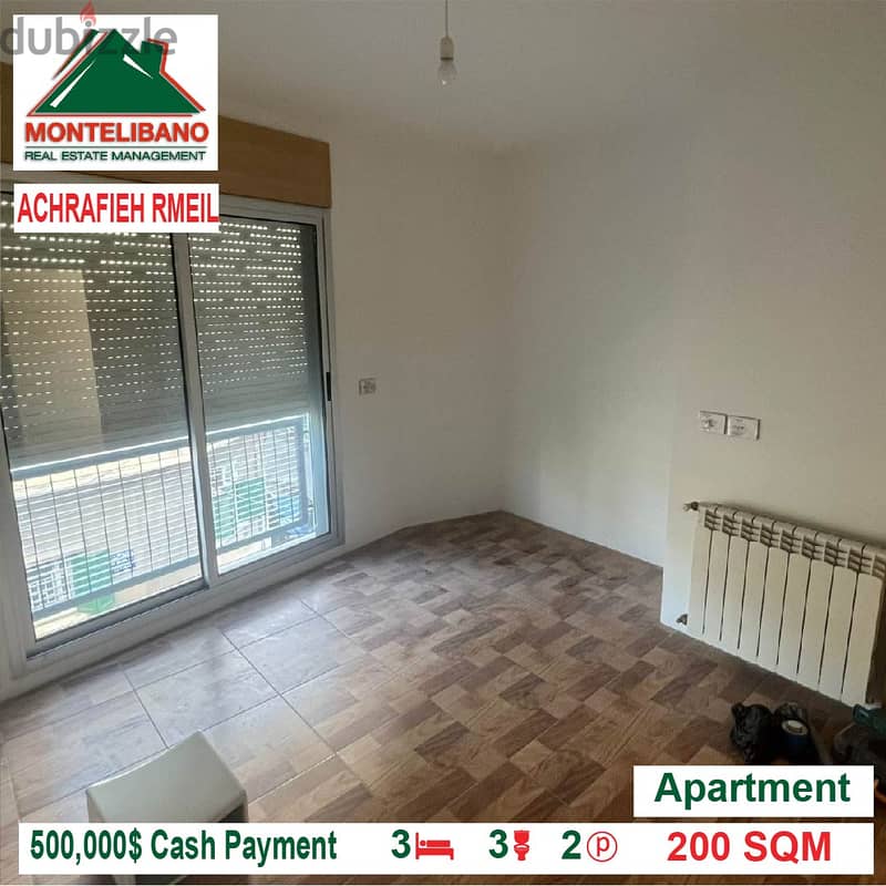 500,000$ Cash Payment!! Apartments for sale in Achrafieh Rmeil!! 1