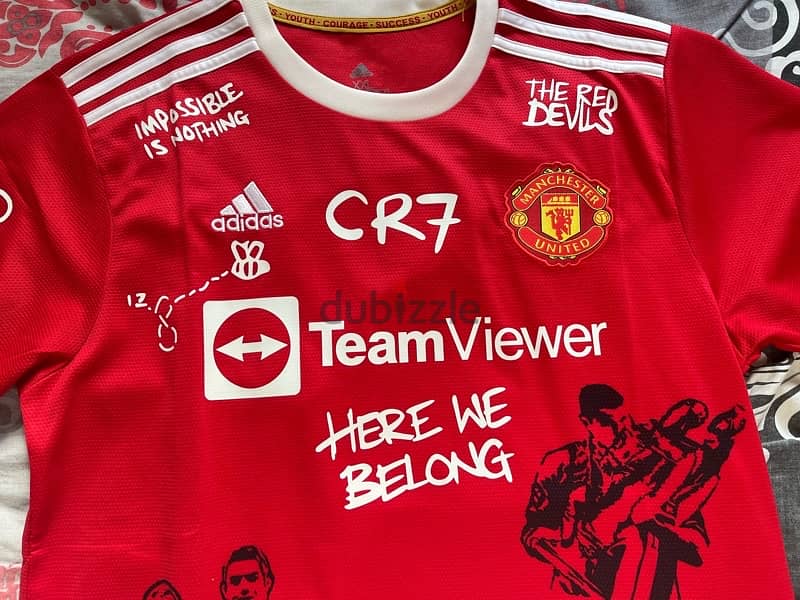 Manchester United Cr7 cristiano Ronaldo limited edition adidas jersey 7