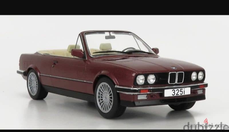 BMW 325i (E30) diecast car model 1;18. 3